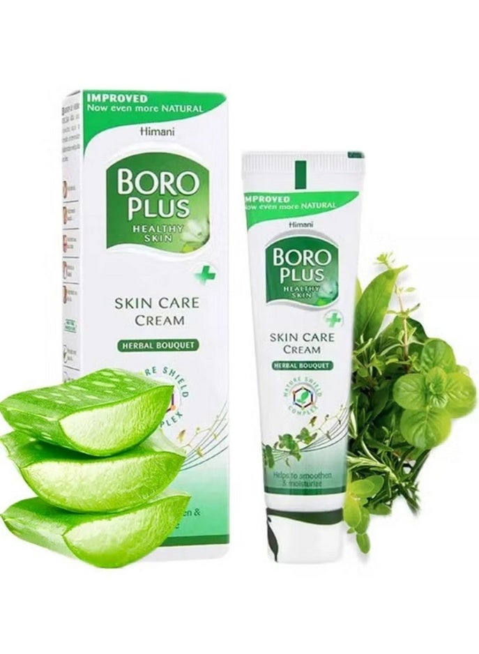 Himani BORO PLUS Healthy Skin Care Cream Herbal Bouquet Quick Moisturisation Parabens Free 50G - Image 2
