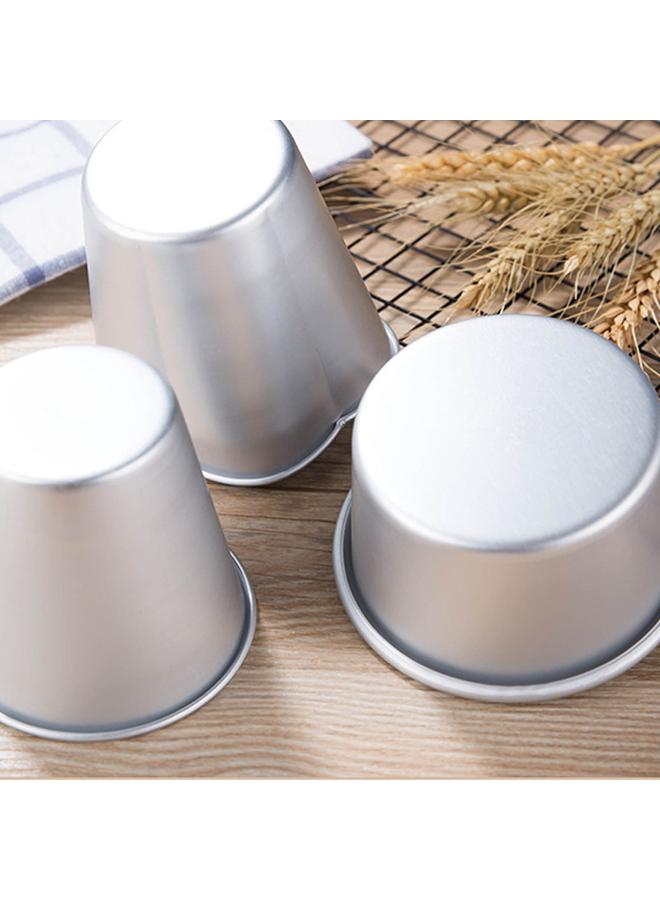 Bluejw Caramel Jelly Pudding Round Mold Mini Chiffon Small Cake Aluminum Mold Small Medium Western Cup Egg Tart Mold - Image 5