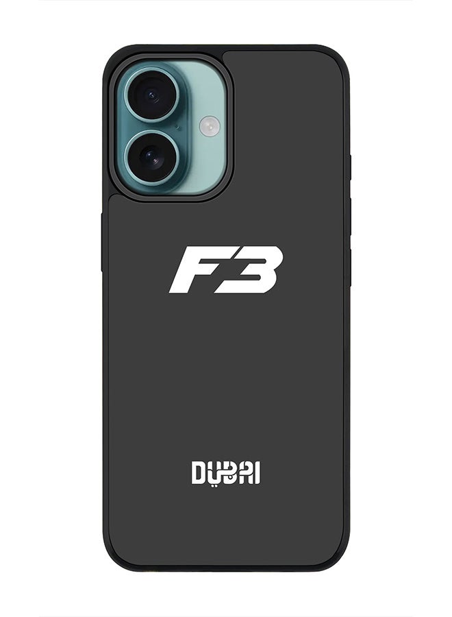 Stylizedd For iPhone 16 Case [Compatible with MagSafe] Slim Magnetic cover Phone Case iPhone 16 - Faz3 Dubai Grey - Image 1