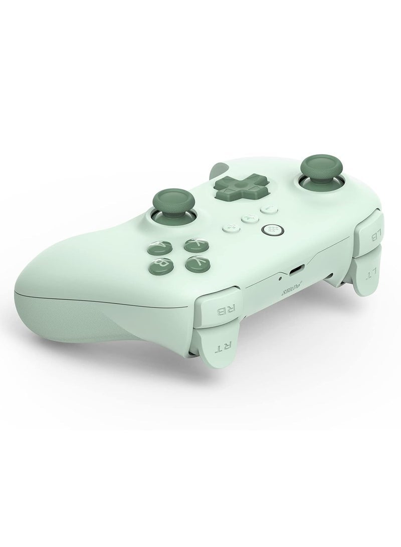 C 2.4g Wireless Controller for Windows PC, Android, Steam Deck & Raspberry Pi (Field Green) - Image 2