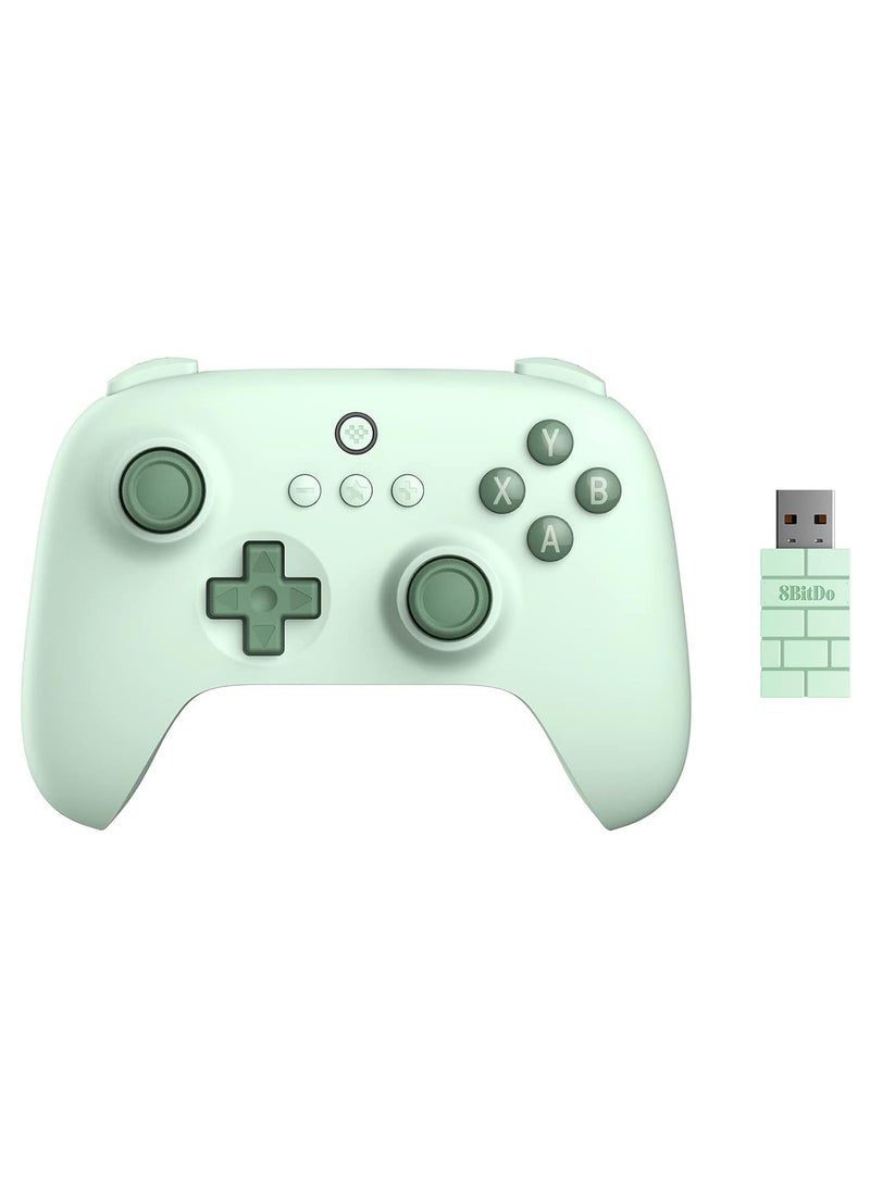 C 2.4g Wireless Controller for Windows PC, Android, Steam Deck & Raspberry Pi (Field Green) - Image 1