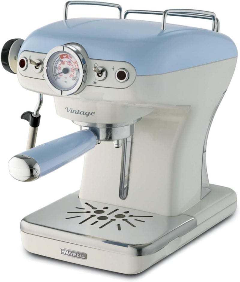 Ariete 1389 Espresso machine 0.9L Blu. Bianco (1000033111) - Image 1