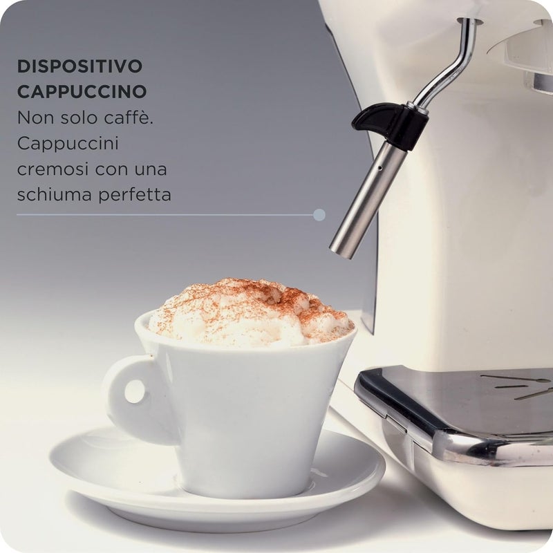 Ariete 1389 Espresso machine 0.9L Blu. Bianco (1000033111) - Image 4