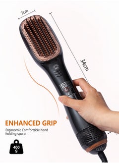 2 In 1 Hair Dryer Brush Ceramic Dryer And Styler Professional Black/Beige - pzsku/Z51D894CF60D7E272EDDAZ/45/_/1724900314/e40a6b22-3af3-4c0c-bb6f-0c5ea41e973b