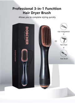 2 In 1 Hair Dryer Brush Ceramic Dryer And Styler Professional Black/Beige - pzsku/Z51D894CF60D7E272EDDAZ/45/_/1724900316/f6888a53-3fb0-4d59-a36f-ad09a3877fcf