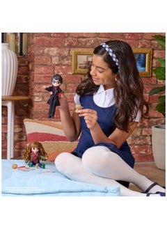 WIZARDING WORLD Harry Potter 8Inch Harry Potter & Hermione Granger Dolls & Accessories Gift Set Over 20 Pieces Kids Toys For Ages 6 And Up  - Image 5
