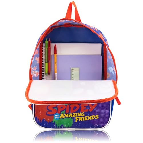 Fast Forward Marvel Spidey and His Amazing Friends Backpack With Lunch Box for Kids | Insulated Lunch Bag Lunch Box for Boys, Girls, Toddlers | 14" Backpack for School and Reusable Lunchbox - Image 5