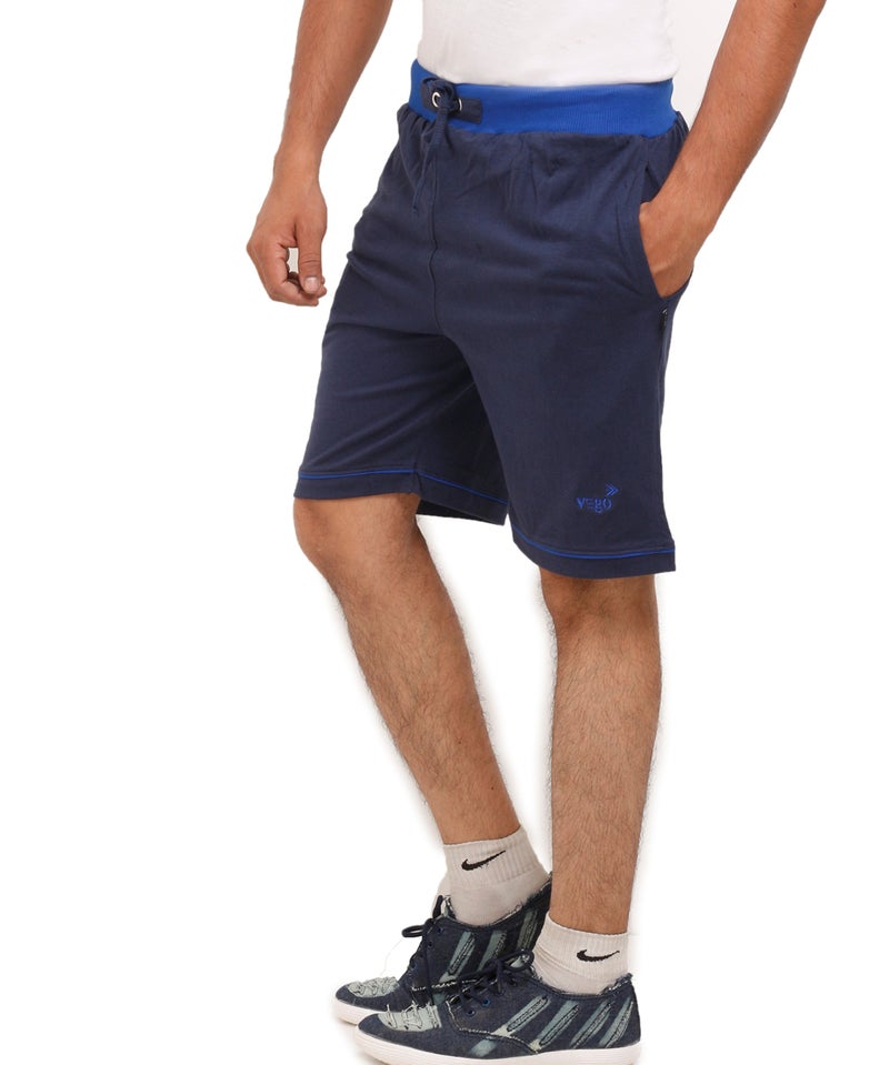 VEGO. Men's Bermuda Shorts (HS-888-INKBLUE-36_Inkblue_36) - Image 3