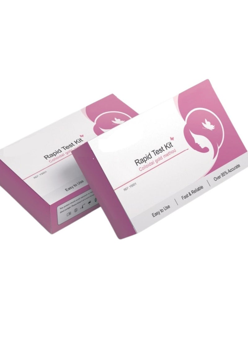 Generic - Home Ovulation Test Strip – Accurate Ovulation Detection Device by Hormone Level Analysis – Medical Device for Rapid Urine Testing, Comprehensive Health Screening, Health Test, Examination, Diagnostic Test, Digital Screening, Ovulation Analysis, Early Pregnancy Detection, and Fertility Strip Test. - Image 1
