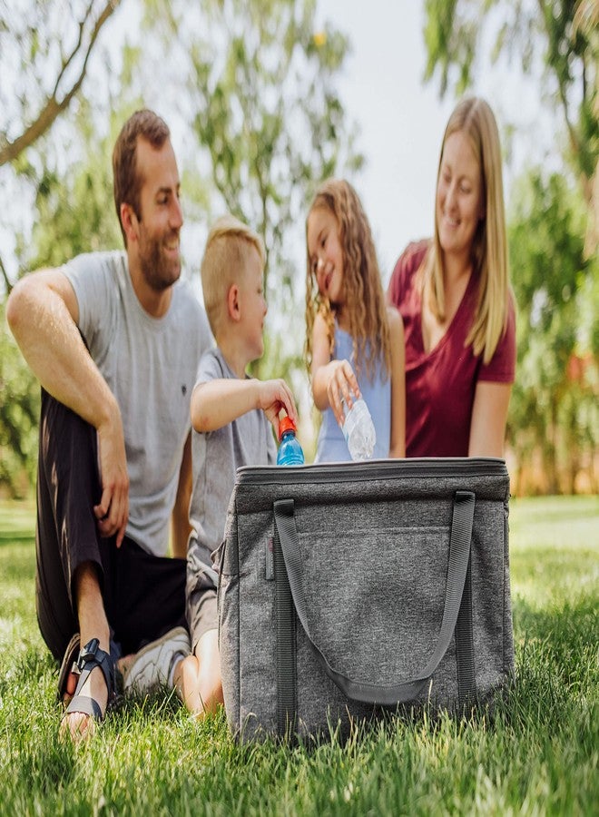 Picnic TIME NFL Las Vegas Raiders 64 Can Collapsible Insulated Cooler, (Heathered Gray) (716-00-105-234-2) - Image 5