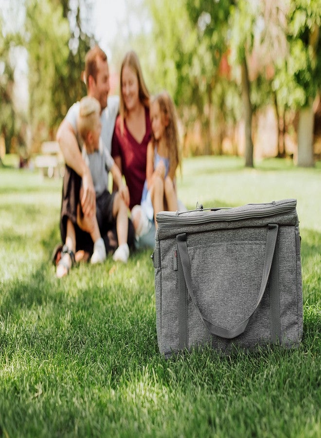 Picnic TIME NFL Las Vegas Raiders 64 Can Collapsible Insulated Cooler, (Heathered Gray) (716-00-105-234-2) - Image 4