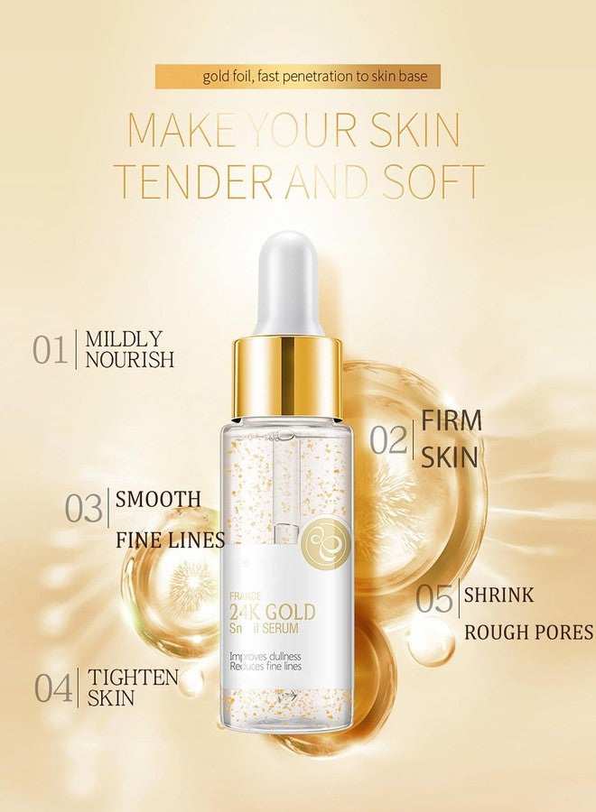 ايزي دايز سيروم الوجه من إيزيلي دايز للنساء، غني بخلاصة الحلزون الذهبية عيار 24، يحتوي على مُرشّح إفرازات الحلزون، وسيروم حمض الهيالورونيك، وخلاصة الكولاجين المرطبة للوجه، يُقلل من علامات الشيخوخة، ويُنعّم التجاعيد، ويُشدّ البشرة، ويُعزز امتصاص السيروم المرطب بعمق. - Image 3