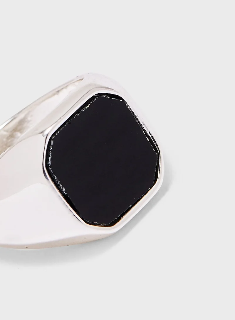 Icon Brand Stealth Signet Ring