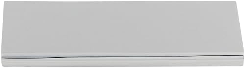 Top Knobs TK502PC Mercer Collection 4" Europa Tab Pull, Polished Chrome - Image 1