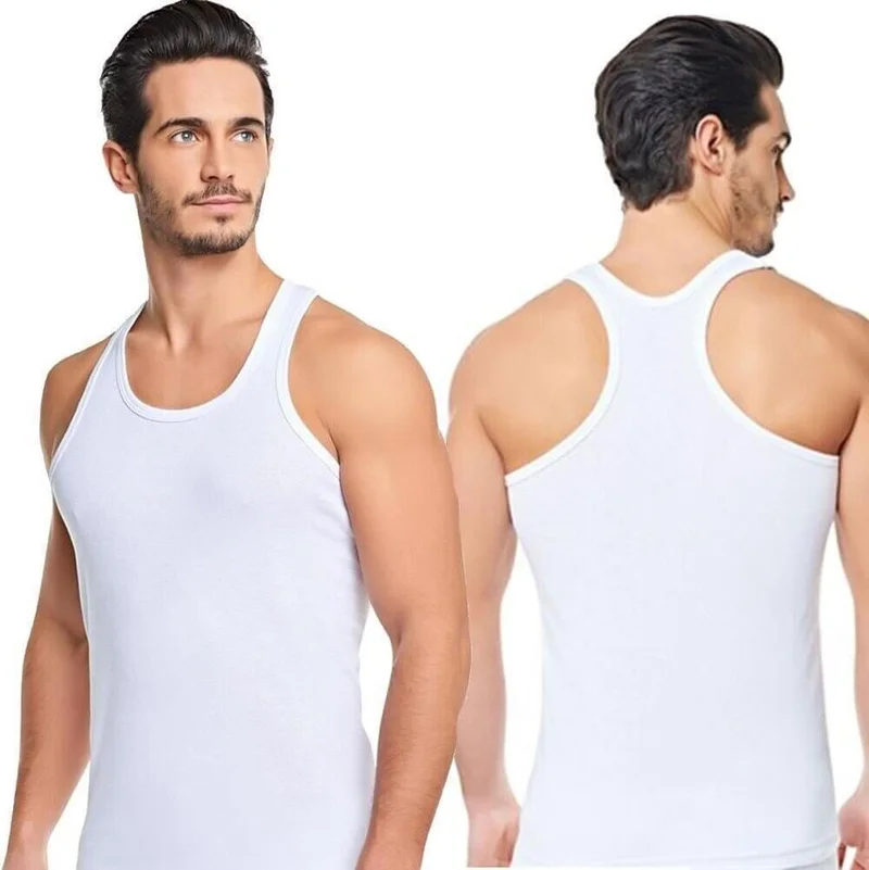 Seher Yıldızı Seher Star Seher Men's Ribbed Sports Rambo Athlete