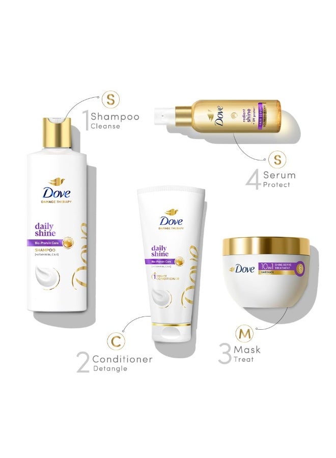 Dove Daily Shine Shampoo 1 ltr - Image 3