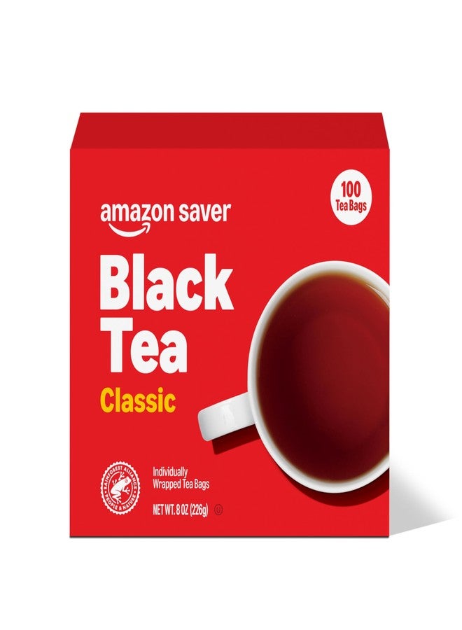 Amazon Saver, Classic Black Tea, 8 Oz, 100 Ct - Image 1