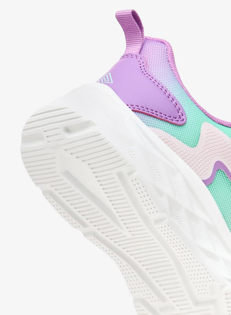 Oaklan by Shoexpress Girls Colourblock Shoes with Hook and Loop Closure - Image 5