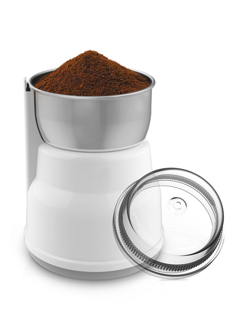 Saachi Coffee Grinder With Multi-Function Grinder 350 W NL-CG-4972-WH White - Image 2