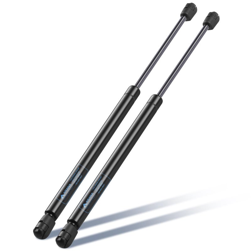 Gas Struts 17 inch 55 Lb, Leer Topper 4418 Gas Spring, C16-04445 17 Lift Support Shocks for Camper Shell Truck Canopy Cap Toolbox Lid, 2Pcs