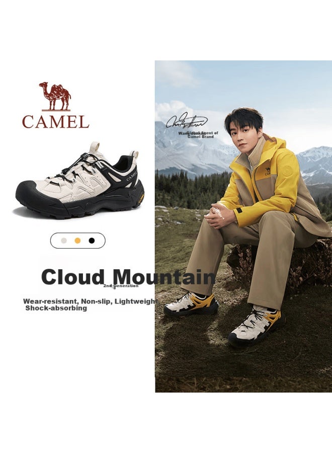 Camel Dilireba's Same Style Yunsan 2nd Generation Outdoor Hiking Casual Trekking Shoes, G25ax48080, Star Blue, Size 35 - Image 1