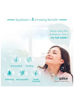 spaklean Amazing Collagen Rebalancing Shampoo 500ml  - Image 4