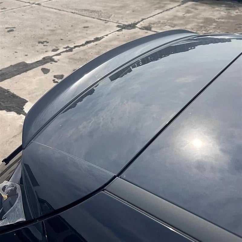 QASULER Carbon Look Rear Bumper Spoiler for A-Class - Image 2