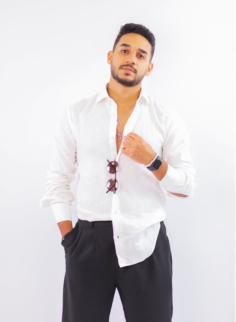 Levantino Men's Linen Shirt - Image 2