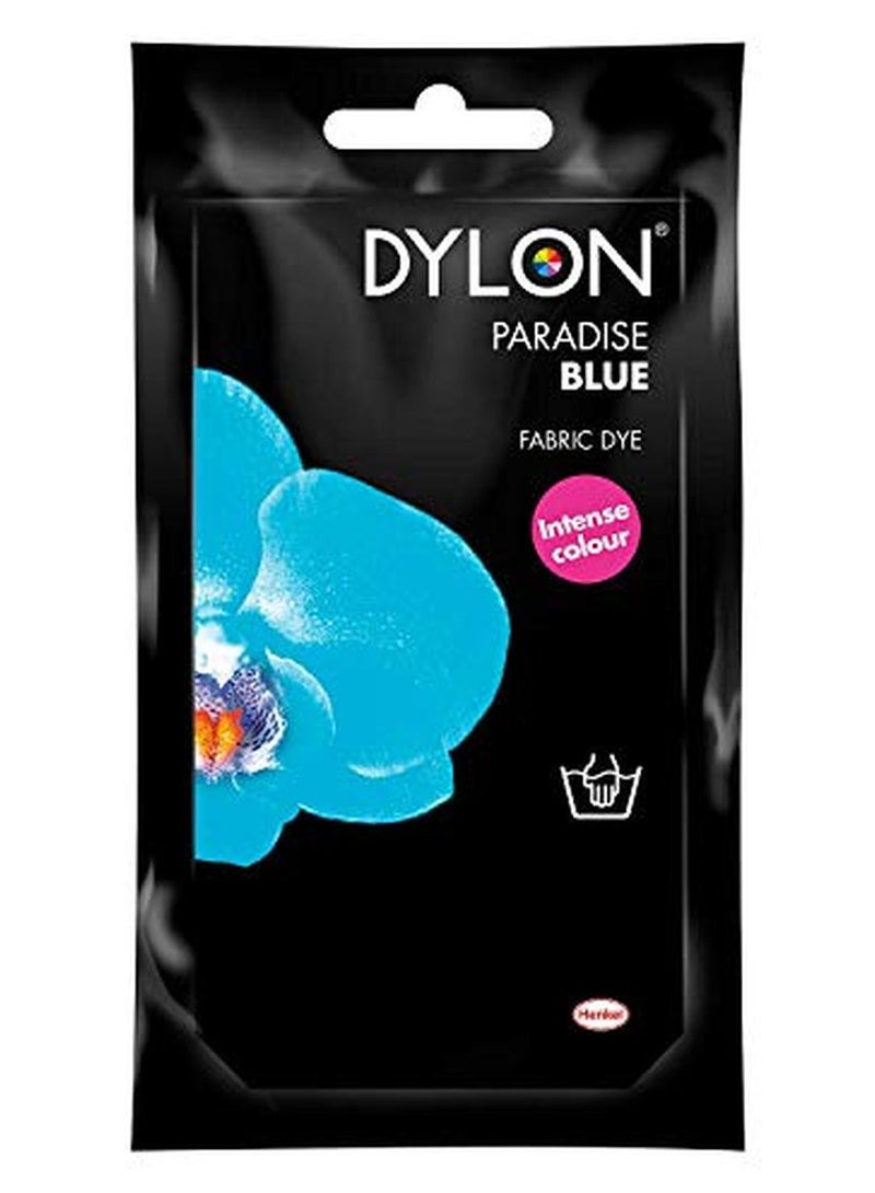 كيس صبغة قماش ديلون لصبغ الملابس والأثاث الناعم والمشاريع 50 جرام أزرق الجنة