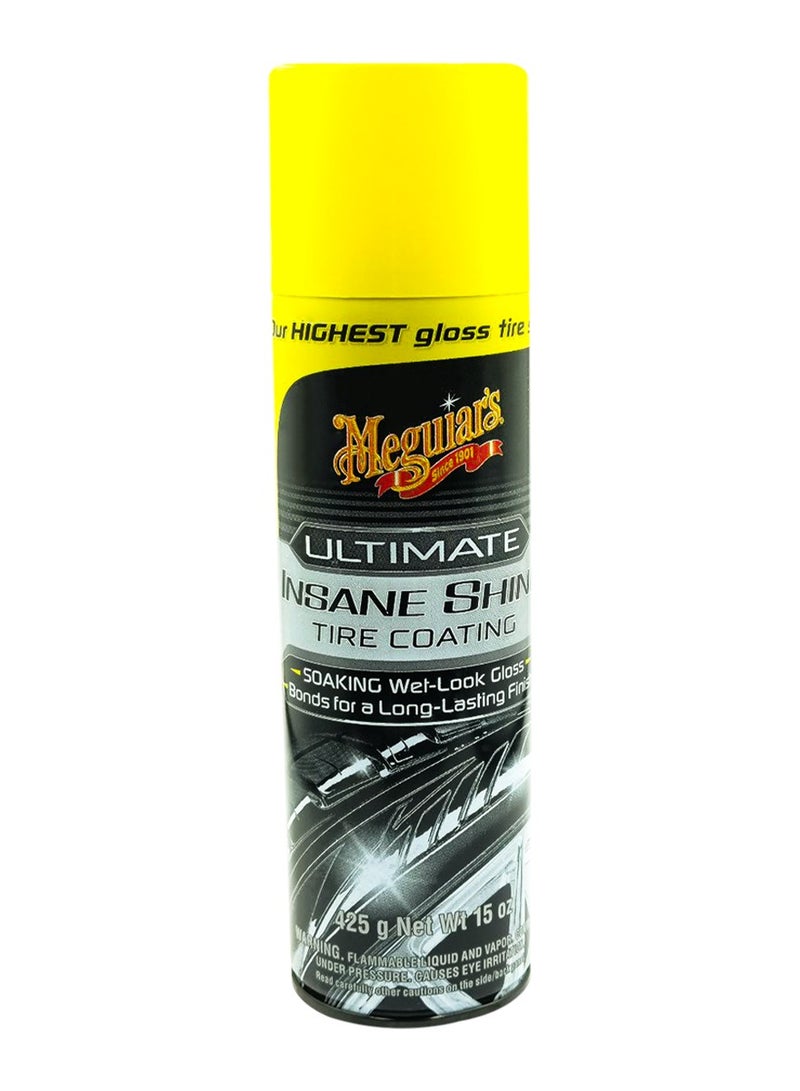 Meguiar's 425g High Gloss Tire Coating Spray Ultimate Insane Shine By Meguiar's - Image 2