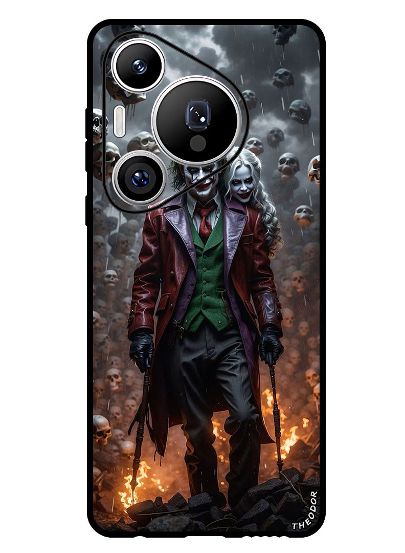 Theodor Protective Case Anti Scratch Shock Proof Bumper Cover For Huawei Pura 70 gotham city armageddon! - Image 1