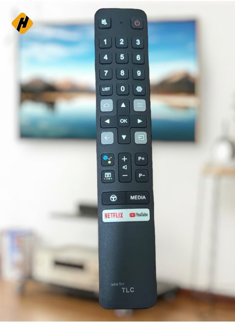 RC901V FMR1 Replaced Voice Remote Control fit for TCL Android Smart TV