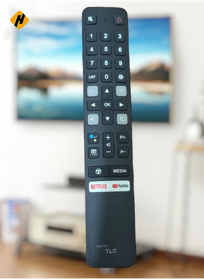 RC901V FMR1 Replaced Voice Remote Control fit for TCL Android Smart TV