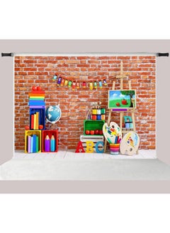 Welcome Back To School Photo Backdrops 7X5Ft Red Brick Wall Colorful Abc Letters Classroom Book Pencil Photo Studio Background Video - pzsku/Z51D9F32BF4312B224FB5Z/45/_/1693484034/52e9b6d6-29c4-40a0-8962-b8d4479271fb