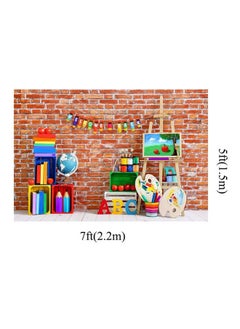 Welcome Back To School Photo Backdrops 7X5Ft Red Brick Wall Colorful Abc Letters Classroom Book Pencil Photo Studio Background Video - pzsku/Z51D9F32BF4312B224FB5Z/45/_/1693484049/0837cc5c-14a6-4626-b1f9-5a1fdfd69ed6