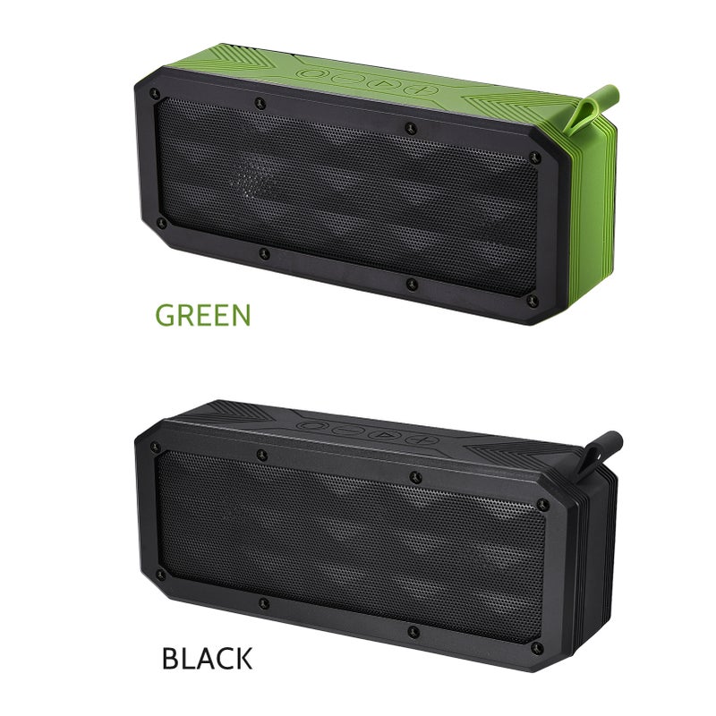 Portable BT Speaker: Green Superior Material High Definition Stereo Sound - BT 5.0 Long Battery Life Speaker for Daily Indoor Outdoor Use - Image 4