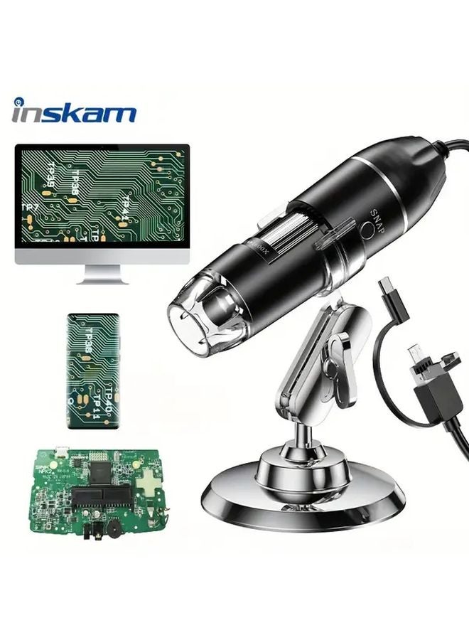 1600X USB Digital Microscope Camera 30W Portable Electronic Microscope For Skin Inspection - Image 2