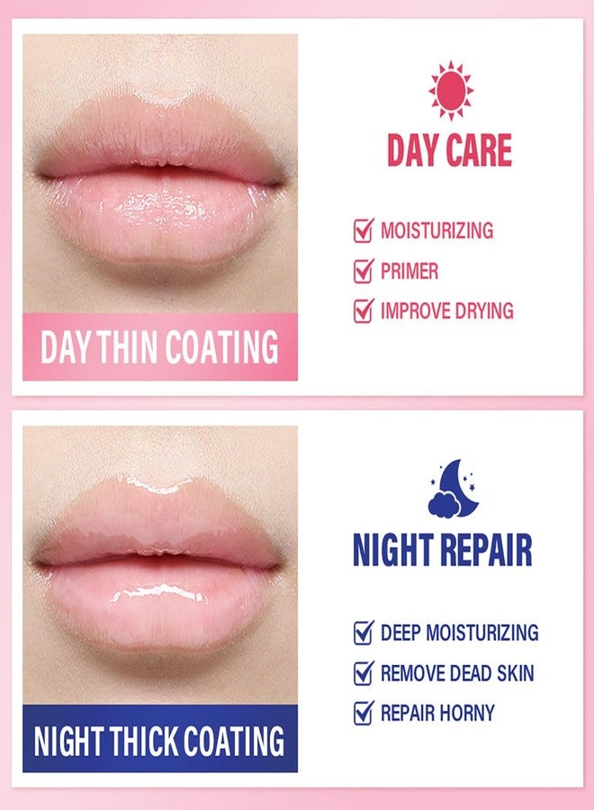 FYEBOO Sleeping Lip Mask, Long-Lasting Nourish & Hydrate Lip Mask, Lip Balm, Lip Oil, Lip Skin Care, Hydrating, Moisturizing Lip Lines Night Sleep Care Lip Anti-chapped Lip Cream (04# Grape - Image 3