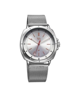 Vyb Pioneer Fastrack By Titan Quartz Analog Silver Dial & Metal Strap Watch For Men fv30014sm01w - view 2