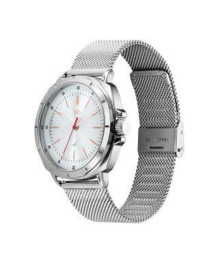 Vyb Pioneer Fastrack By Titan Quartz Analog Silver Dial & Metal Strap Watch For Men fv30014sm01w - view 3