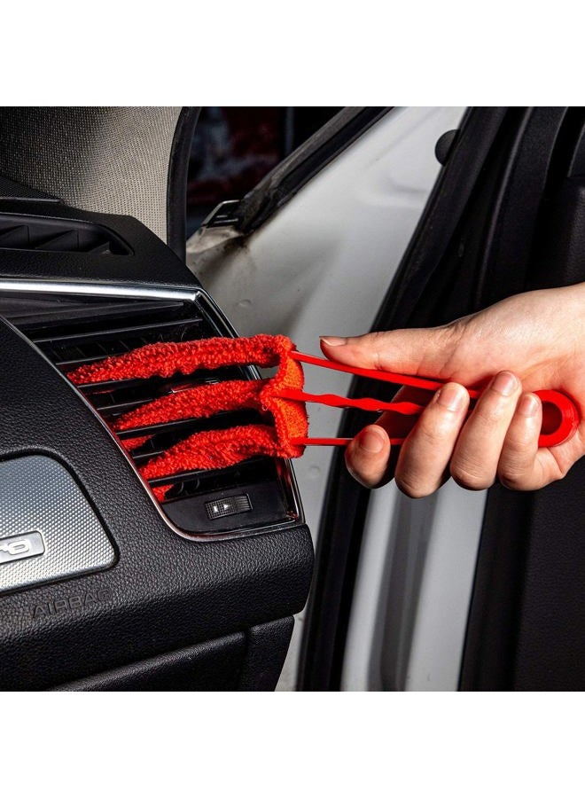 bzczh Soft Microfiber Car Duster Exterior Scratch Free Multipurpose Duster with Extendable Handle for Car, Truck, SUV, RV and Motorcycle - Image 5