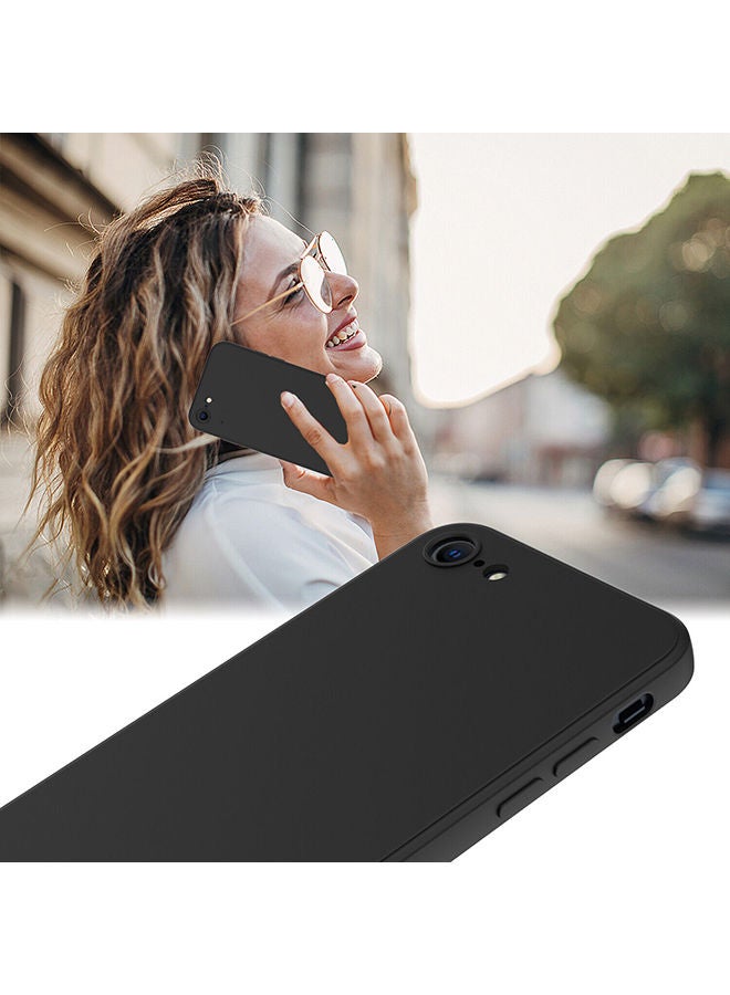نيبمينينت غطاء حماية واقٍ لهاتف أبل آيفون SE إصدار 2020 أسود - Image 3