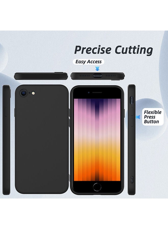 نيبمينينت غطاء حماية واقٍ لهاتف أبل آيفون SE إصدار 2020 أسود - Image 5