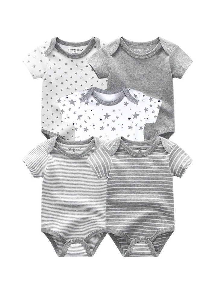 RedMapleTEK 24-Piece Set Of Newborn Baby Jumpsuit, Pants, Hat, Gloves, Socks - Image 2