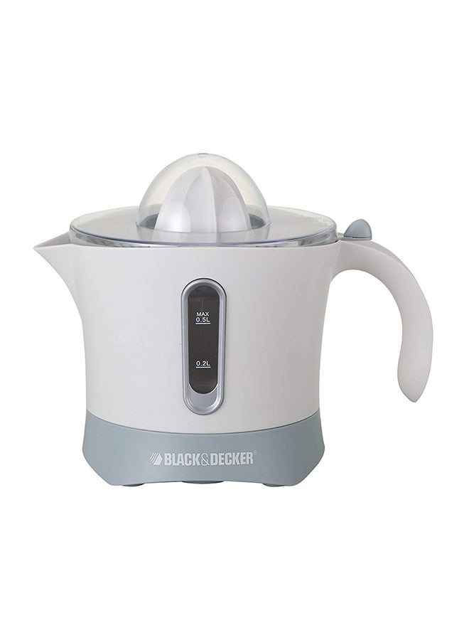 BLACK+DECKER Electric Citrus Juicer 500 ml 30 W CJ650 White/Grey - Image 1