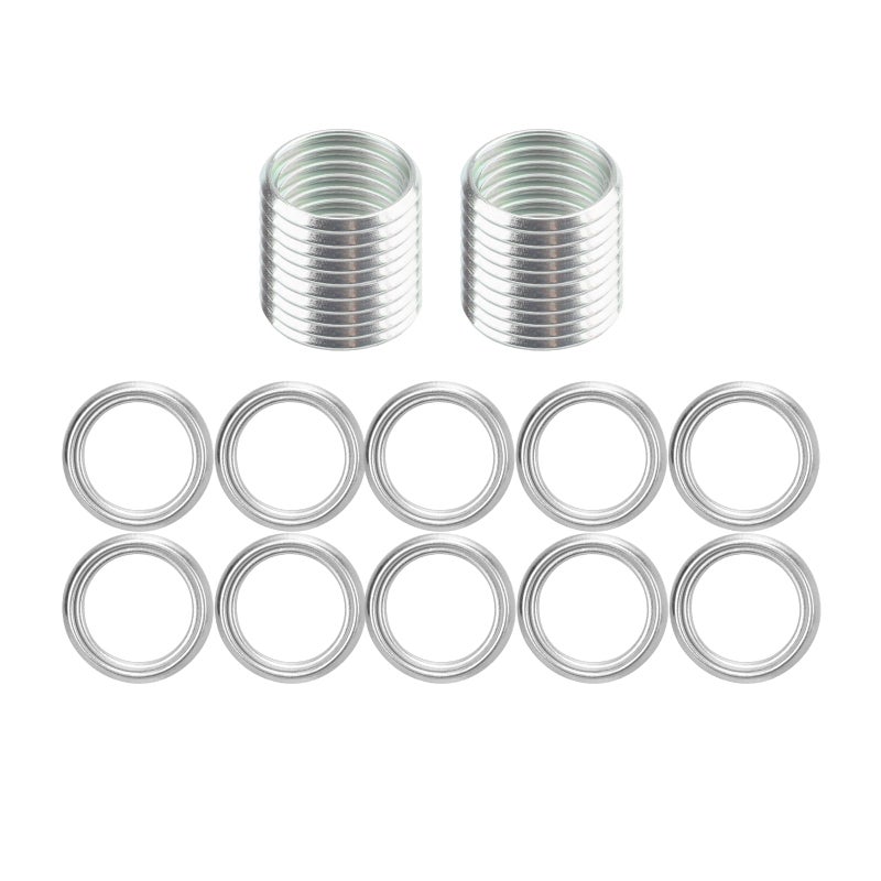 FANHAY 30pcs Transmission Drain Plug Gasket Fits M12 for Toyota Lexus Replace 3517830010 4Runner Celica Land Cruiser RAV4 Sequoia Tacoma TundraGX460 is F IS250 IS300 IS350 SC300 SC400 - Image 3