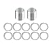 FANHAY 30pcs Transmission Drain Plug Gasket Fits M12 for Toyota Lexus Replace 3517830010 4Runner Celica Land Cruiser RAV4 Sequoia Tacoma TundraGX460 is F IS250 IS300 IS350 SC300 SC400 - Image 2