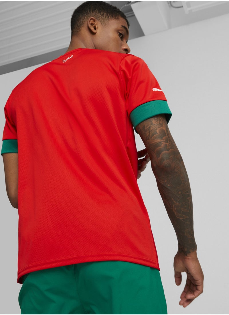 PUMA Morocco 2024 Mens Red Home Jersey  - Image 2