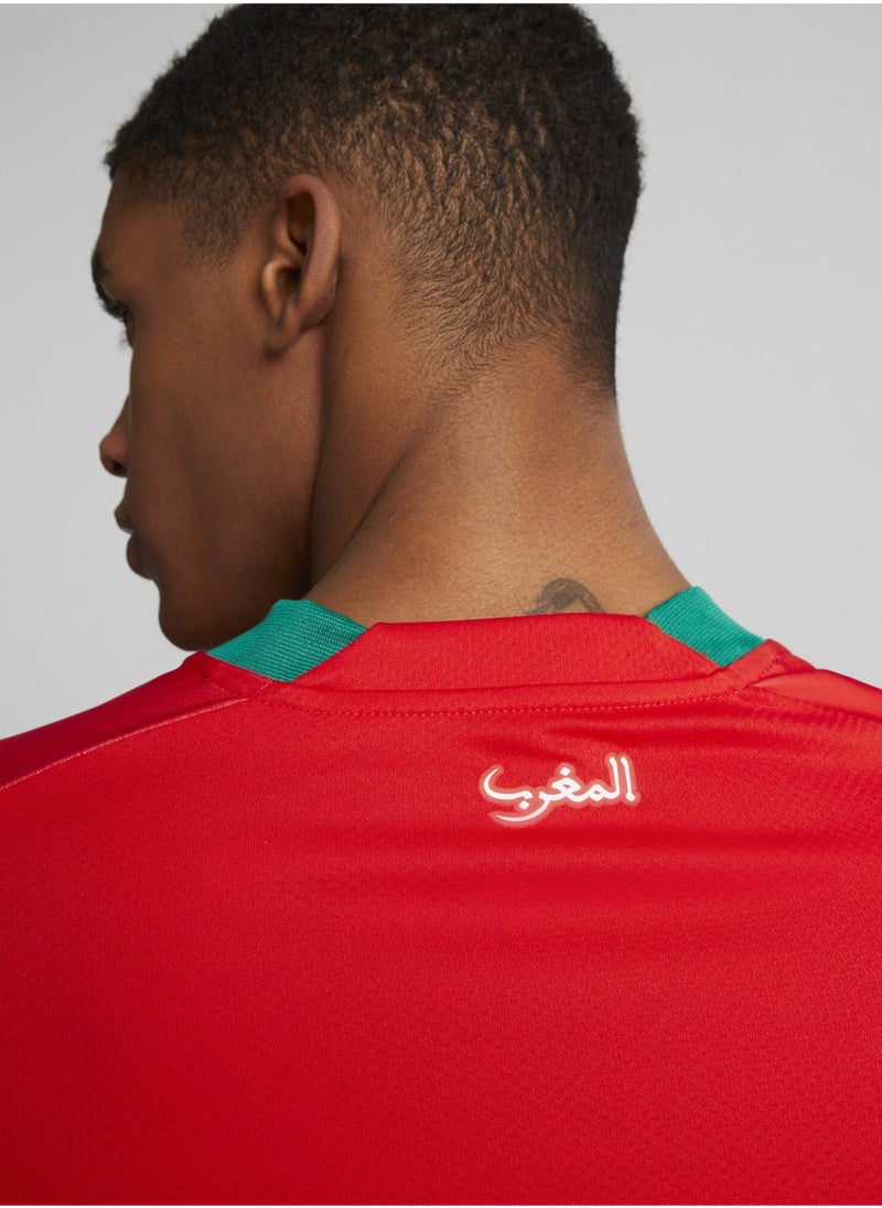 PUMA Morocco 2024 Mens Red Home Jersey  - Image 5