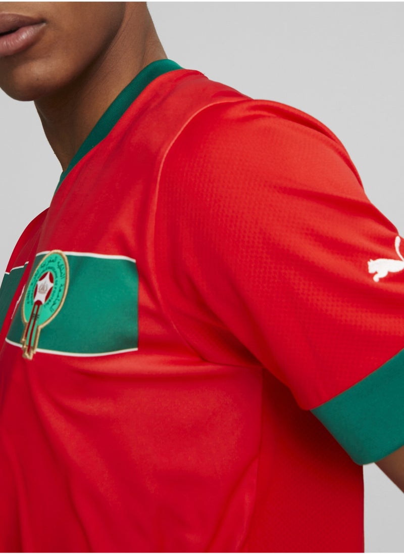 PUMA Morocco 2024 Mens Red Home Jersey  - Image 3